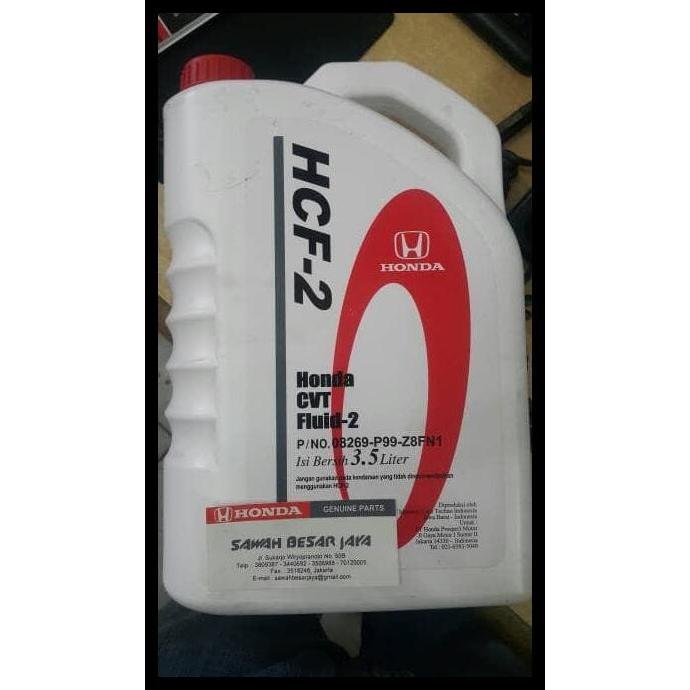 GRATIS ONGKIR OLI TRANSMISI HCF - 2 HCF-2 HONDA CVT FLUID ORIGINAL 