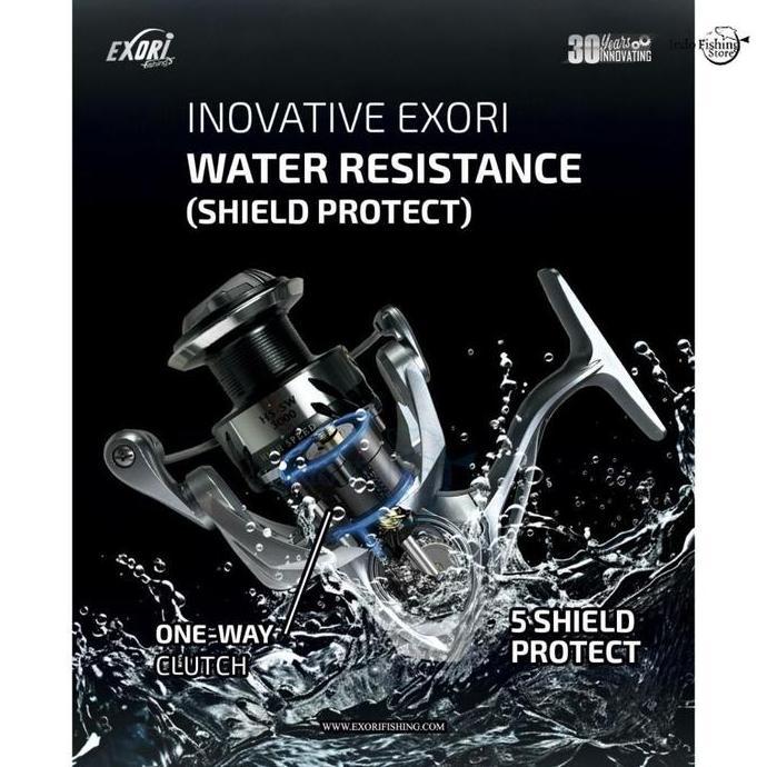 NEW Reel Pancing Spinning EXORI Luminar HS High Speed Salt Water Screw In Power Handle Loud Clicker 