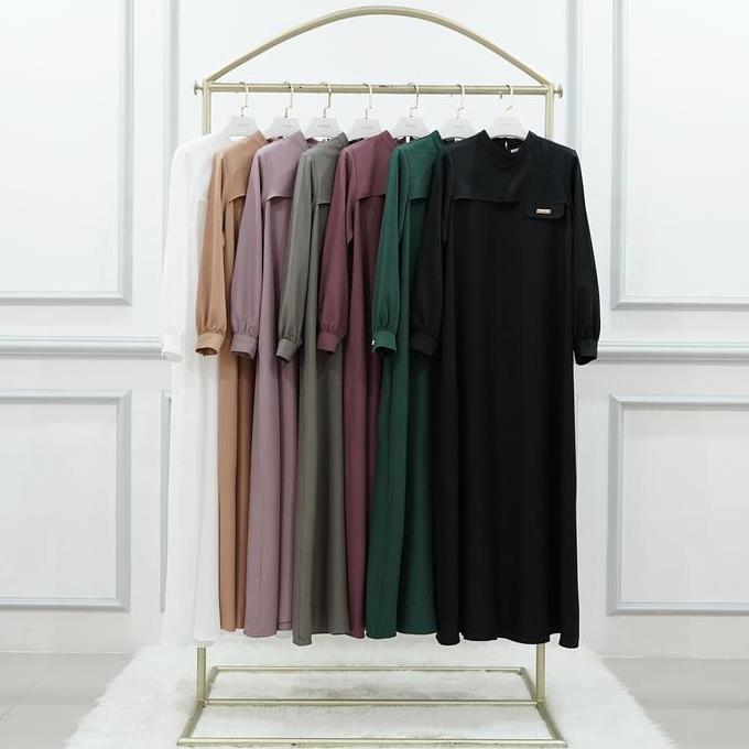 Tafshilla Dress Muslim Cantik Casual by Arniz Indonesia New