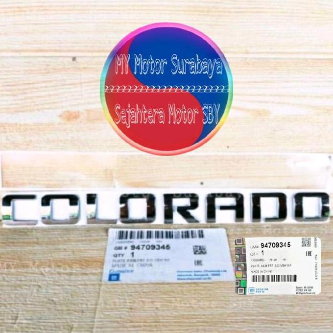 Promo Emblem COLORADO Chevrolet Colorado Diskon