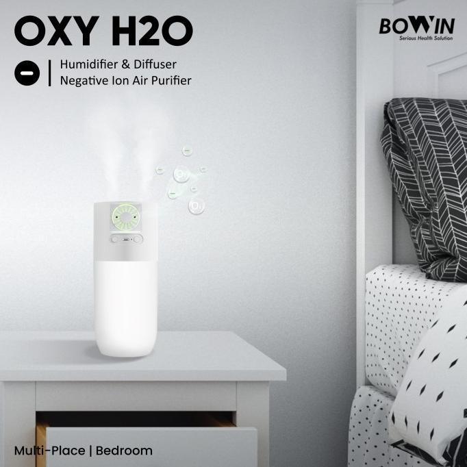 Bowin OXY H2O urifier Humidifier Diffuser Lampu Malam