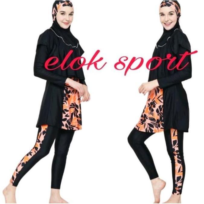 baju renang hijab muslimah baju renang muslimah Syari Wanita Panjang Dewasa