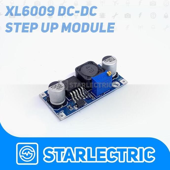 XL6009 XL 6009 Step Up Boost DC-DC 4A Adjustable Modul DC XL-6009