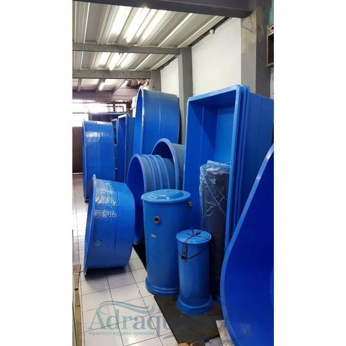 BAK FIBER PERSEGI+FILTER UK. 200X100X100 CM KOLAM IKAN KOI KARANTINA