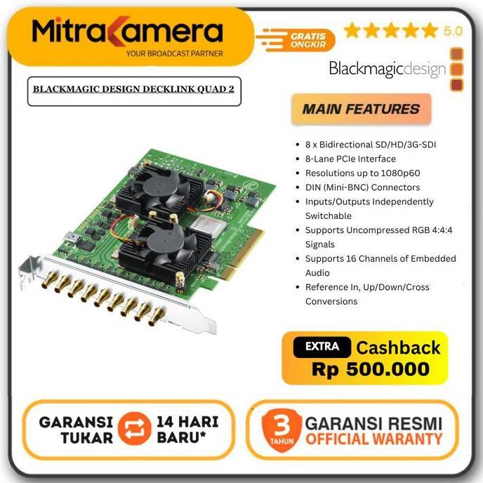 AEROSHON Blackmagic Design DeckLink Quad 2