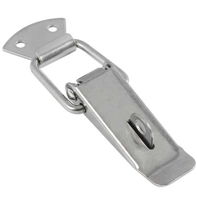 BIANCHELO Kaitan Peti Overval Grendel Koper Lemari Kecil Besar Stainless Steel dengan Lubang Gembok 