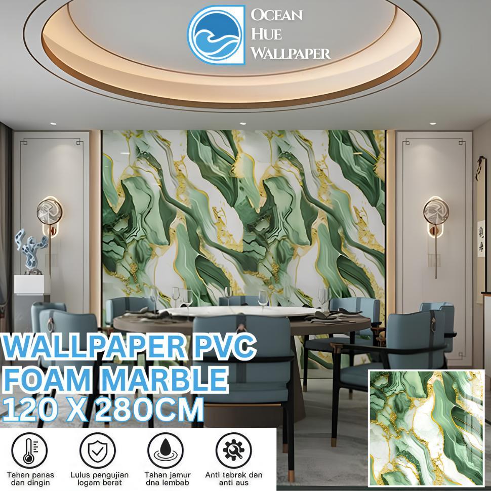 Wallpaper Backdrop TV Dinding Keramik Dinding Kamar Stiker Keramik 120 X 280cm