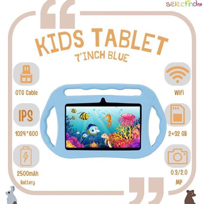 Allthebest- Tablet Anak / Kids Tablet / Android 10 / Touch Screen 7 inch / 2