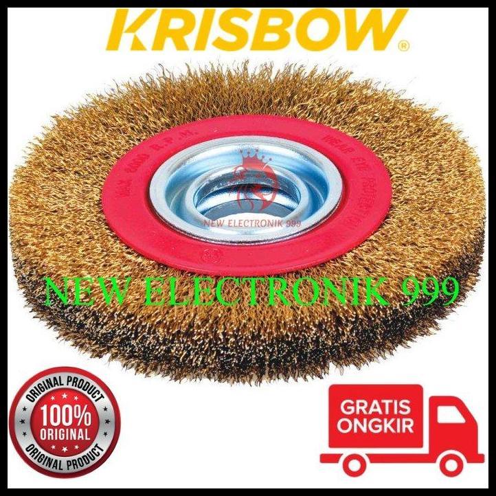 DISKON KRISBOW WHEEL BRUSH 200X25MM IRAWB4 KW0300043 