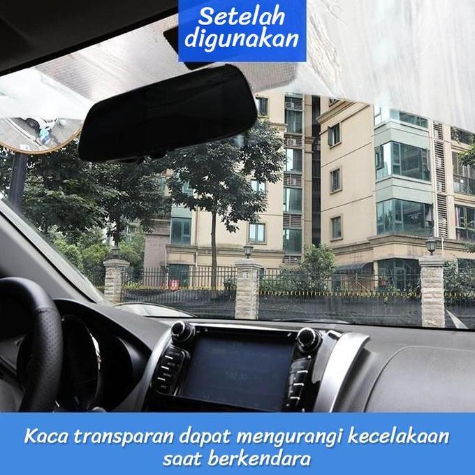 Dedo_Langgan - Pembersih Kaca Black Pengkilap Body Motor Cover Kit Wiper Mobil Pembersih Kaca Wiper 