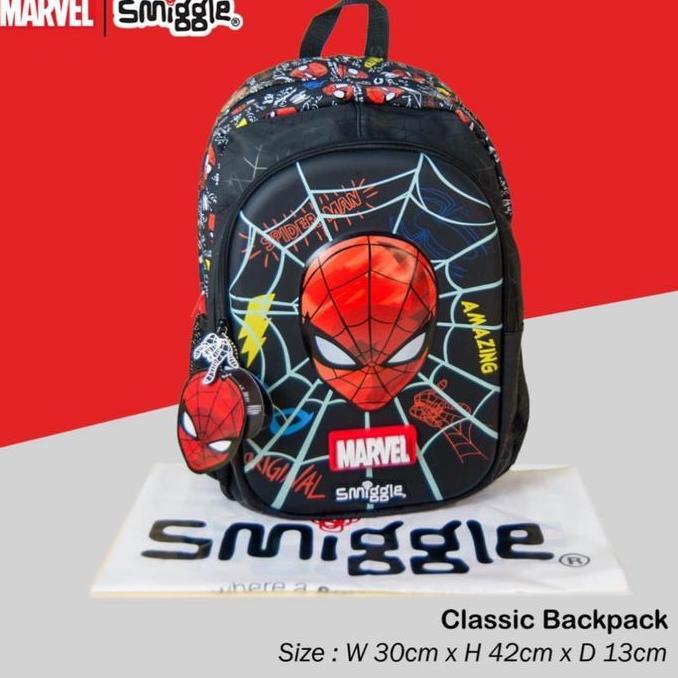 Smiggle Spiderman Back Series