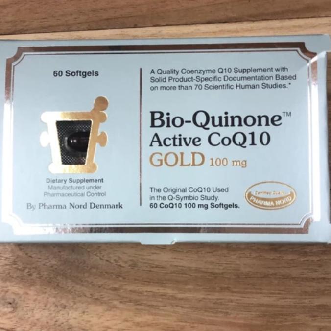 Pharma Nord Bio-Quinone Active Q10 Gold supplement 100mg, 60s