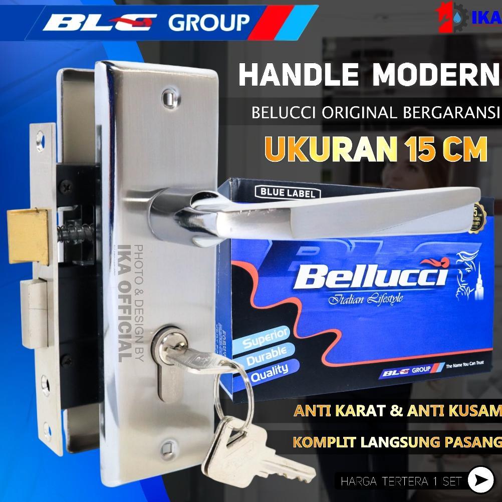 [NEW] Kunci Pintu Bellucci Kecil 15cm | Handle Komplit / Kunci Pintu Set Bellucci / Kunci Pintu Bell
