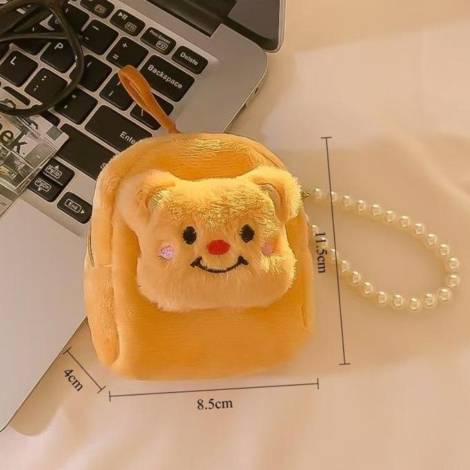 Dompet Koin Berbentuk Beruang 3D Lucu Yang Imut/Dompet Koin Kartun/Dompet Koin Kecil/Dompet Koin Ber