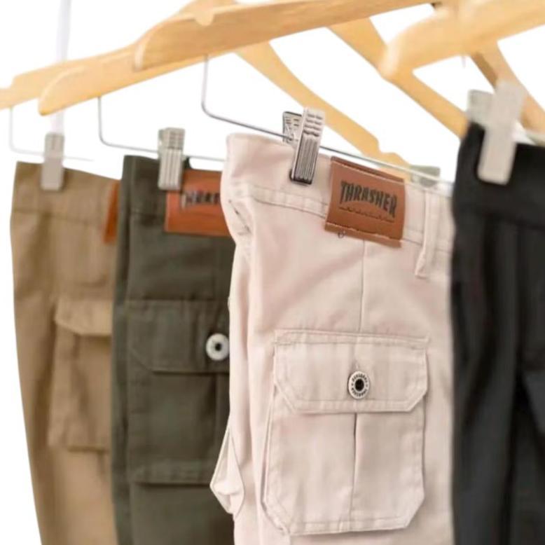 Original Celana Cargo Panjang Pria Premium American Drill