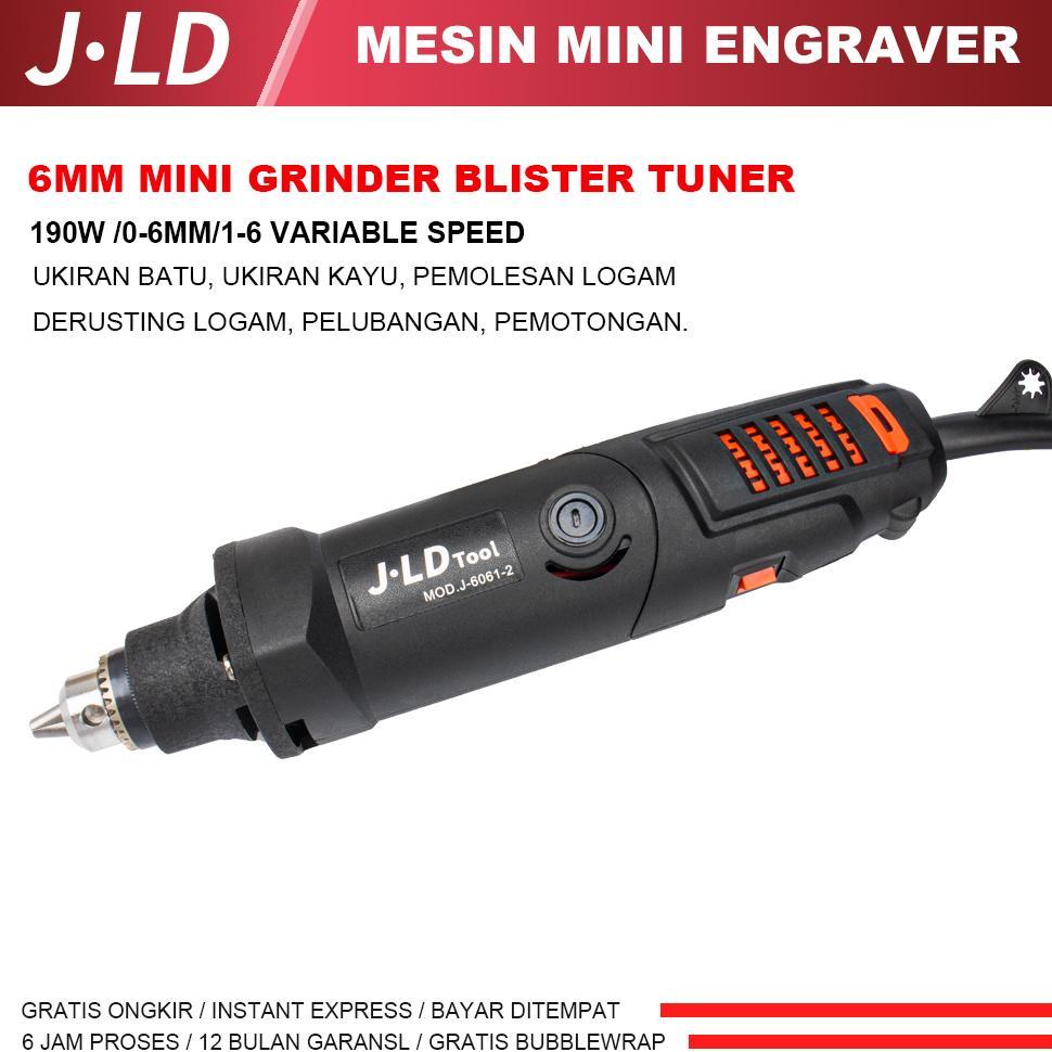 [NEW] JLD 6mm Bor Ukir Grafir 190W mini Mini Grinder MESIN BOR TUNER set Mini Engraver Ukiran batu, 