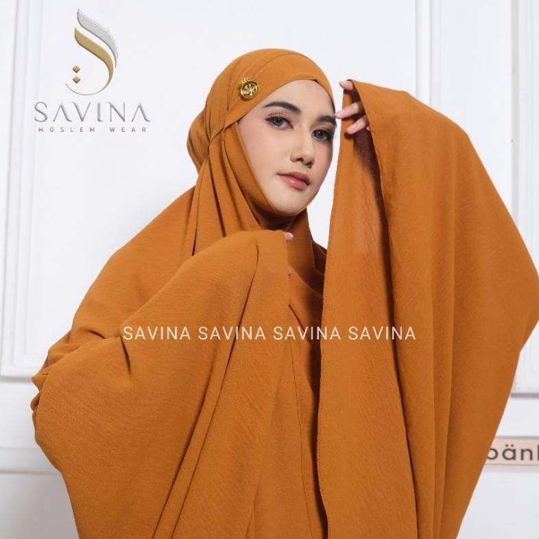 COD Mukena Dewasa Crincle Airplow Khadijah Premium Polos Menutup Dagu Mukenah telekung Malaysia