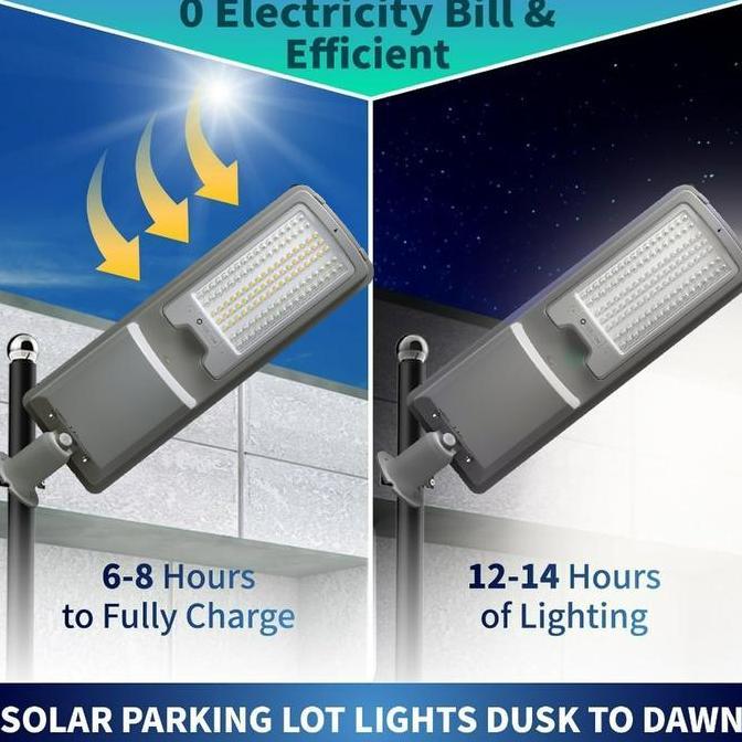 Molong 8000W Proyek Teknik lampu jalan tenaga surya Aluminum shell IP68 Waterproof lampu tenaga sury
