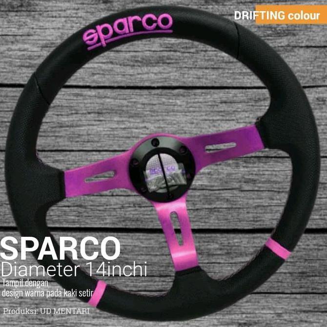 Termurah / Hot Sale Setir Sparco Variasi Setir Racing Sport Setir Untuk Seluruh Mobil Car Stirmobil 