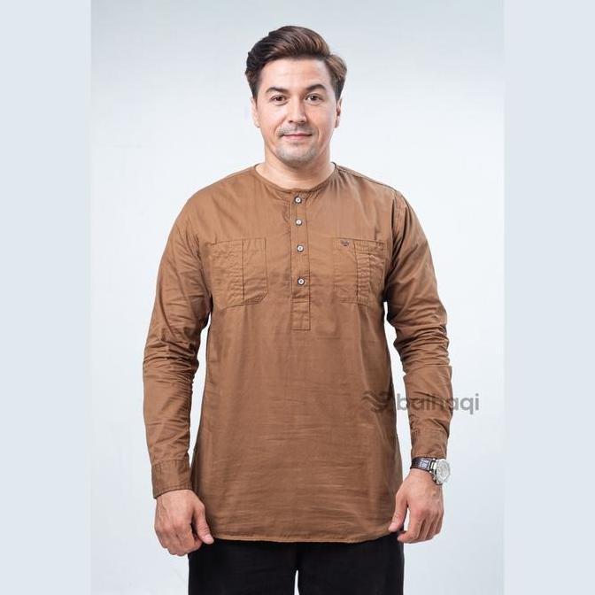 Baihaqi Koku Couple Sofian Brown Lengan Panjang BCAD4C