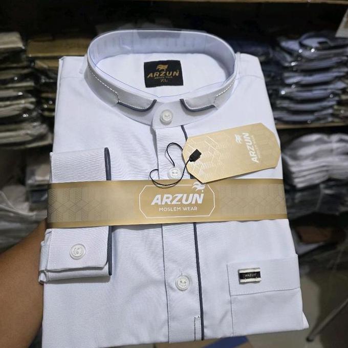 KEMKO ARZUN PREMIUM LENGAN PANJANG MOTIF TERBARU | KEMKO PRIA MODERN MOSLEM WEAR LEMBUT KOKO MUSLIM