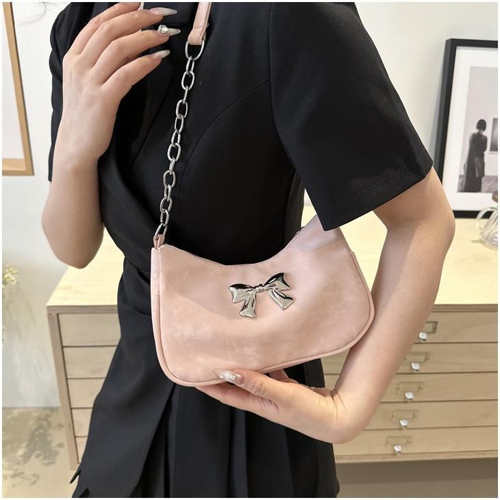 BestPromo Tas Kupu Kupu Wanita Tas Bahu Wanita Import Tas Pesta Kecil Sling Bag Tas Rantai Wanita Ta