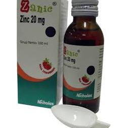 ZANIC SYRUP 100 ML terapi penunjang diare