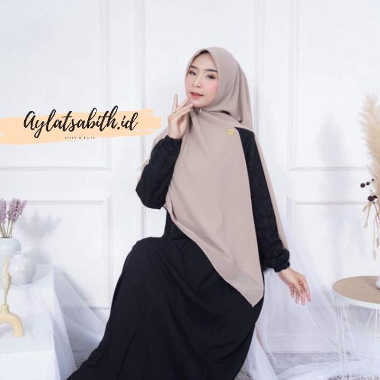 HOT DEALS hijab segi3 instan zipper syari/hijab instan syari jumbo 150150cm/khimar zipper/khimar ins