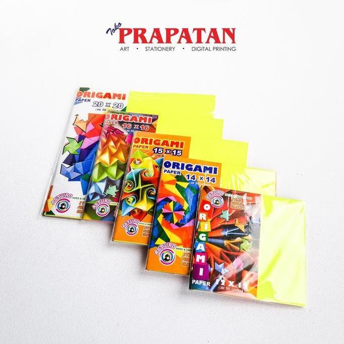 Kertas Lipat Origami / Origami Paper Asturo / Kertas Origami