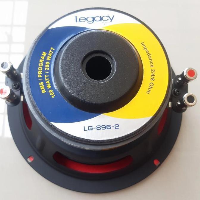 Original LEGACY 896 SPEAKER 8 INCH SUBWOOFER LEGACY LG 896 200watt ORI terlaris
