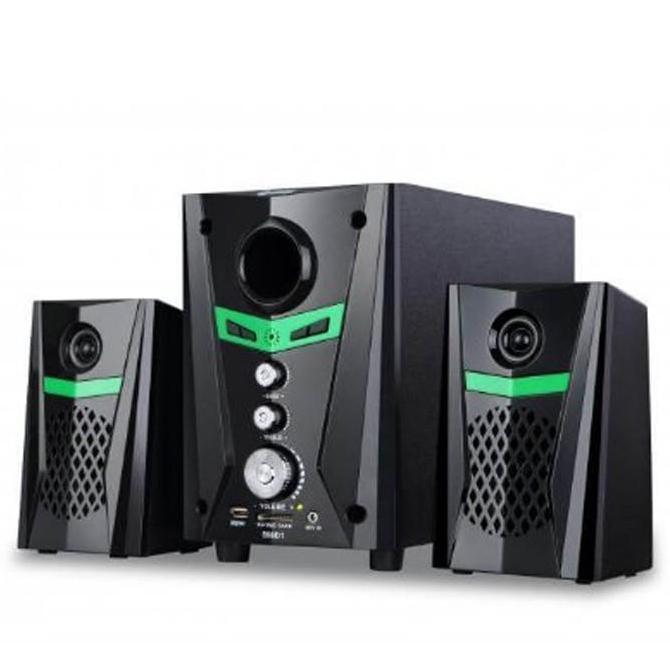 Speaker Portabel GMC Bluetooth Wireless Multimedia Super Bass Speaker Aktif GMC 888D1BT Original ter