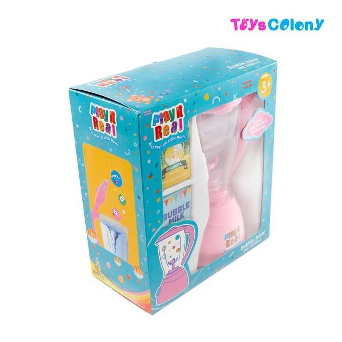 PLAY IT REAL JUICER + BUBBLE BOBA-BISA ISI AIR DAN ADA BOBA MAINANNYA