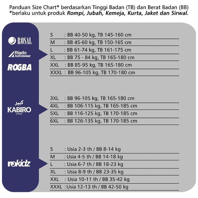 Rompi Musri Rompi Sholat Shalat Muslim Pria Cowok Rogba by ROSAL Orinal