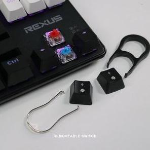 Mainajaa- Rexus Legionare Mx5.2 Tkl Finale: Keyboard Gaming Mechanical Modern, Desain Ringkas, Keyca