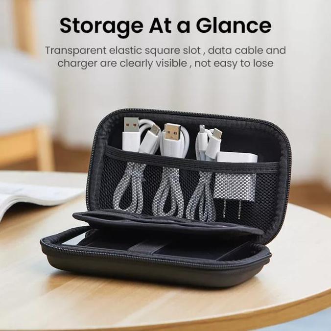 Saverain- Ugreen Case Storage Hardisk Powerbank - Ugreen Hard Case Eva Gadget