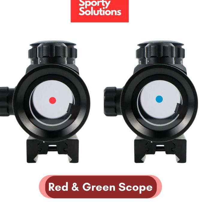 Scope Red & Green Dot Reflex Sight Holograpic - Red Green Sight terlaris