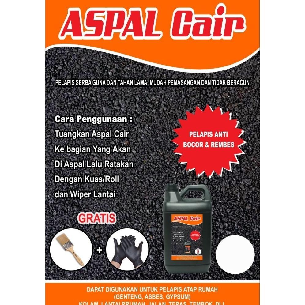 Aspal cair 5kg Emulsion waterproofing