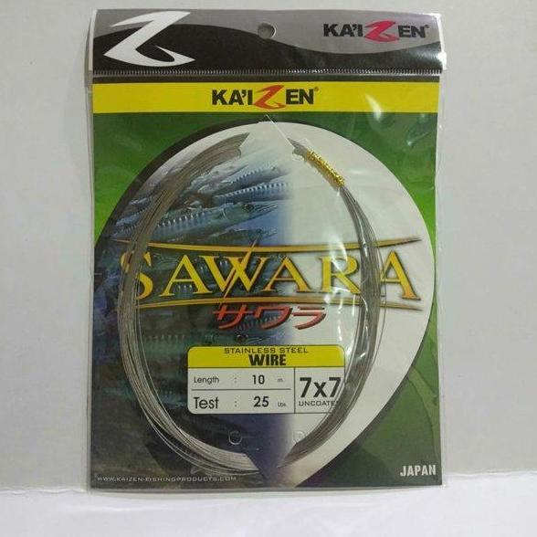 TERMURAH - Kawat Neklin KAIZEN SAWARA 7X7 Stainless Steel Wire Pilih Ukuran