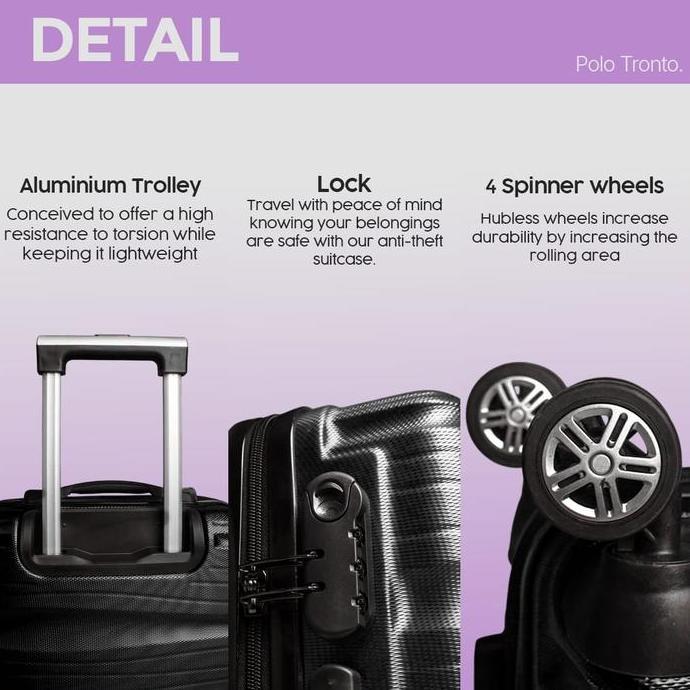 koper 20 inch koper fiber pria wanita koper size kabin cabin koper murah koper  kabin DS