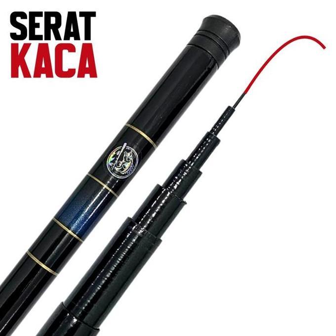 Langsungdapat- Joran Tegek Fiberglass Super Lentur Ringan Dan Tidak Mudah Patah Ukuran 180-630M Coco