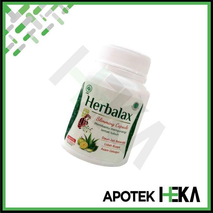 Whynottx- Herbalax Botol Isi 30 Kapsul - Obat Pelangsing Penurun Berat Badan