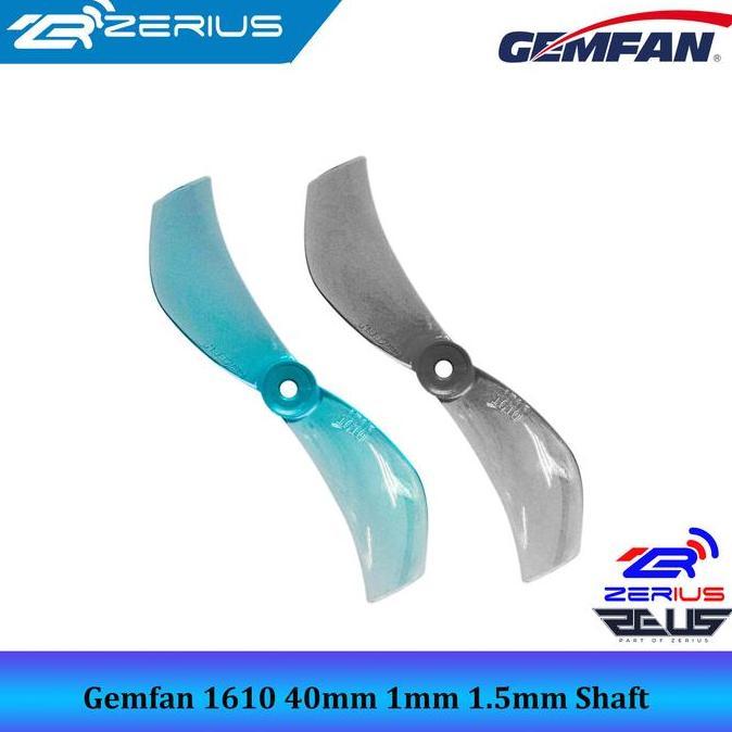 Lansungkirim- Gemfan 1610 40Mm 1Mm 1.5Mm Shaft Propeller