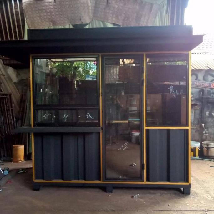 Terlaris Booth Container Premium Knock Down Portable 2.5X1.5X2.5