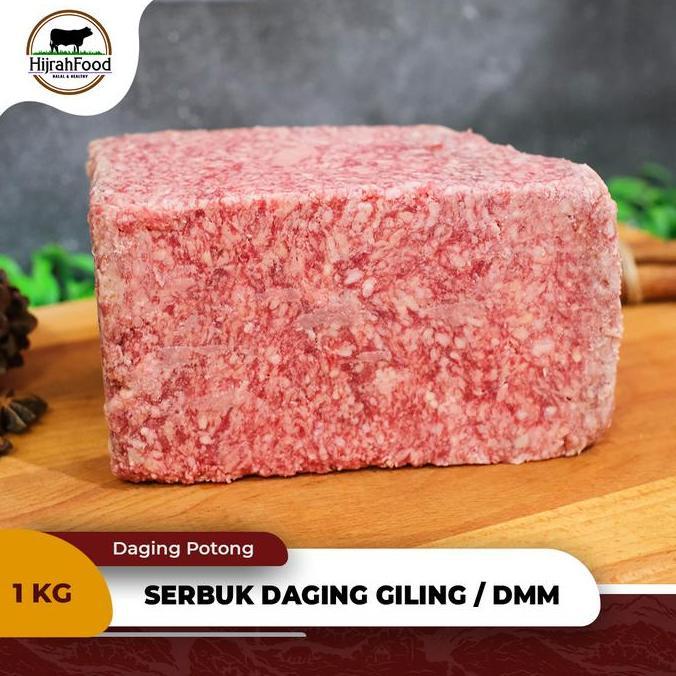Hijrahfood Serbuk Daging Giling | Deboned Minced Meat (DMM) - 1 kg