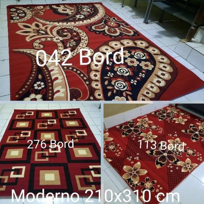 Karpet Permadani Besar Momento Moderno Jumbo 210X310 Cm