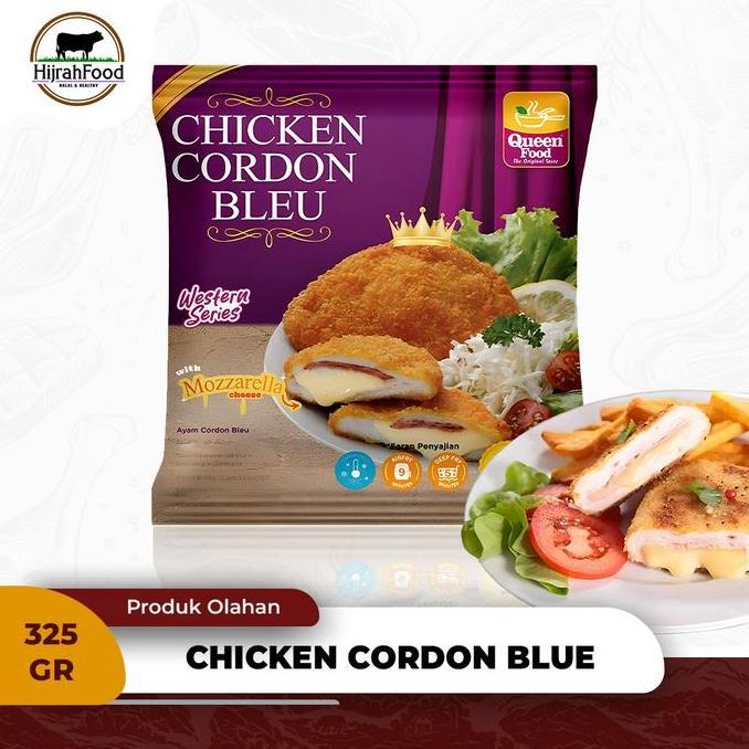 Queen Food Chicken Cordon Bleu | Ayam Isi Keju Mozzarella Smoked Beef