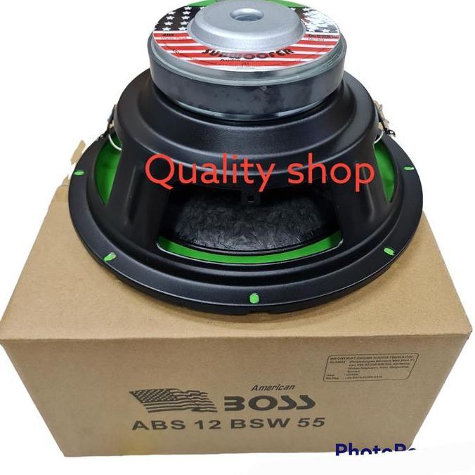 subwoofer american boss 12 inch 400 watt doublecoil suara mantap terlaris