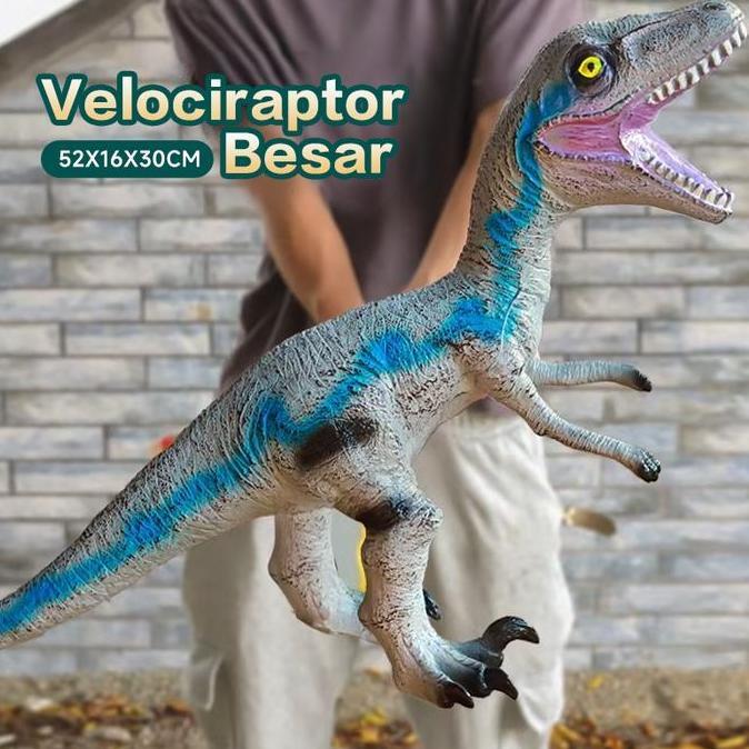 Lansungkirim- Mainan Dinosaurus Besar Mainan Dinosaurus Karet Lunak Besar Suara
