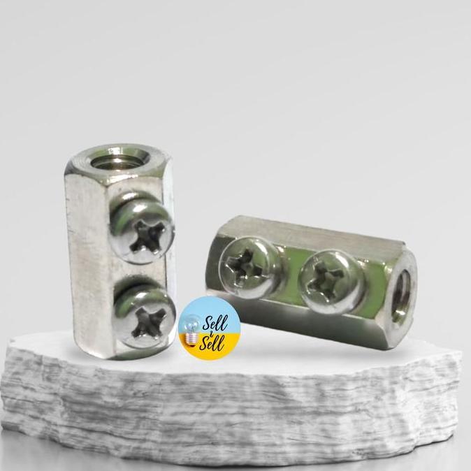 Yukbisa- Wlc Nut Connecting/Baut Penyambung Stick Electrode Wlc