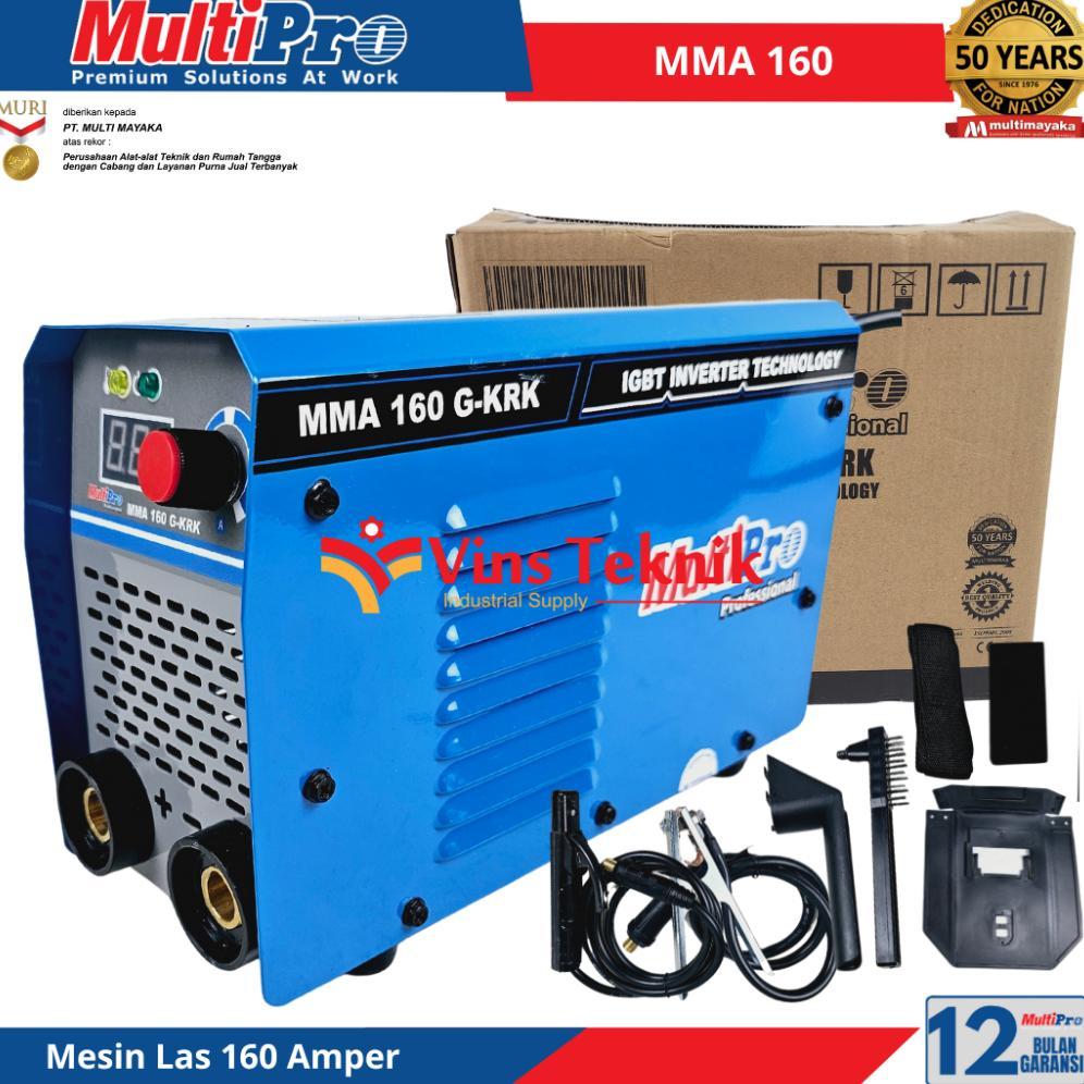 Mesin Las Listrik Inverter IGBT 160A MMA 160 MULTIPRO MMA160